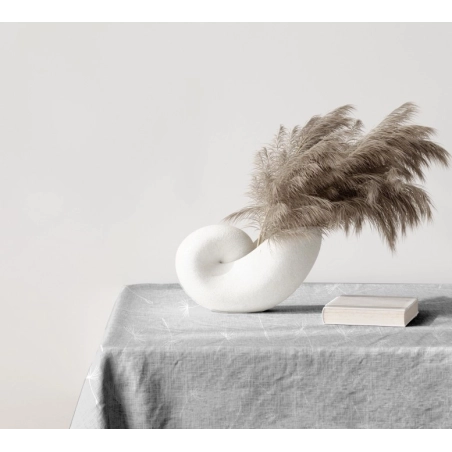 Tissu enduit Dandelion Perle - Largeur 140 cm