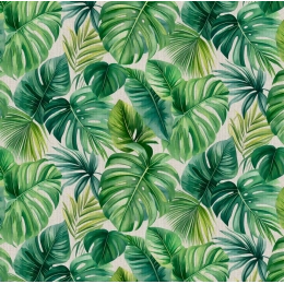 Tissu enduit Mistico Jungle - Largeur 140 cm