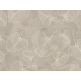 Protège table Musa taupe - Toile cirée épaisse largeur 140 cm