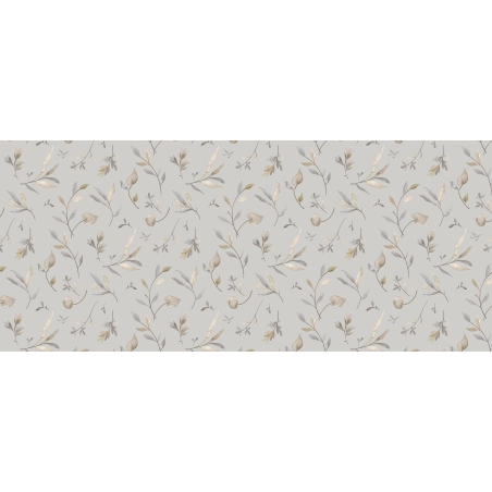 Protège table Canadian Grey - Toile cirée épaisse largeur 140 cm