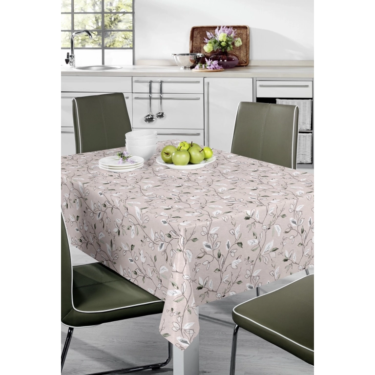 Toile cirée premium DIANA Rose - largeur 140 cm