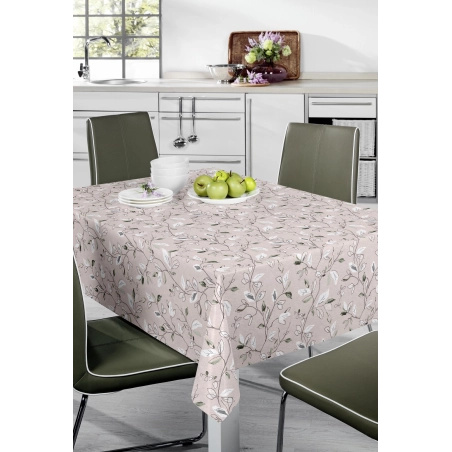 Toile cirée premium DIANA Rose - largeur 140 cm