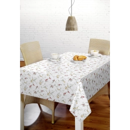 Toile cirée premium LAURA Multi - largeur 140 cm