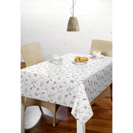 Toile cirée premium LAURA Multi - largeur 140 cm