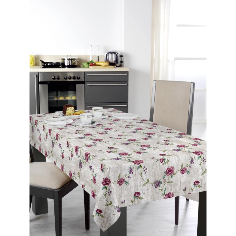 Toile cirée premium MAY Bois - largeur 140 cm