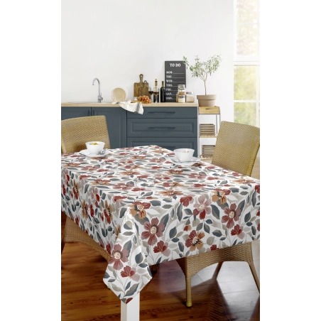 Toile cirée premium VERA2 Multi - largeur 140 cm