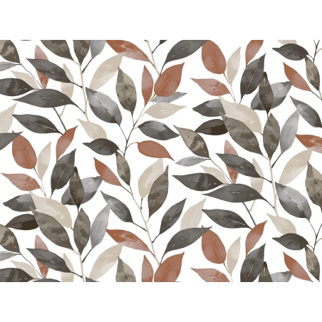 Toile cirée TOSCANA automne - Nappe feuillage automnal