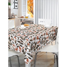 Toile cirée TOSCANA automne - Nappe feuillage automnal