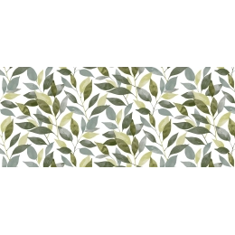 Toile cirée TOSCANA été - Nappe feuillage vert