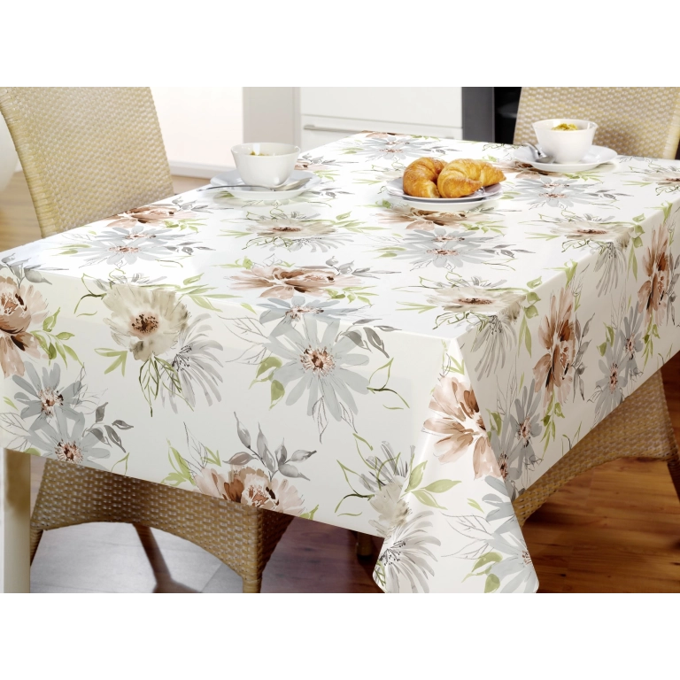 Toile cirée premium SPRING Painting - largeur 140 cm