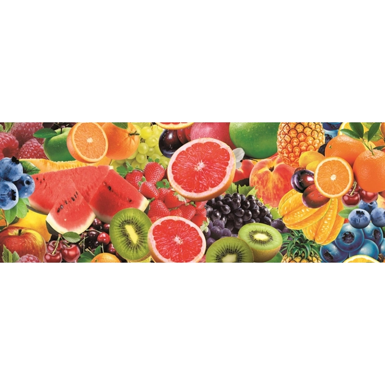 Toile cirée VITAMINE - Nappe de table fruit en 140 cm