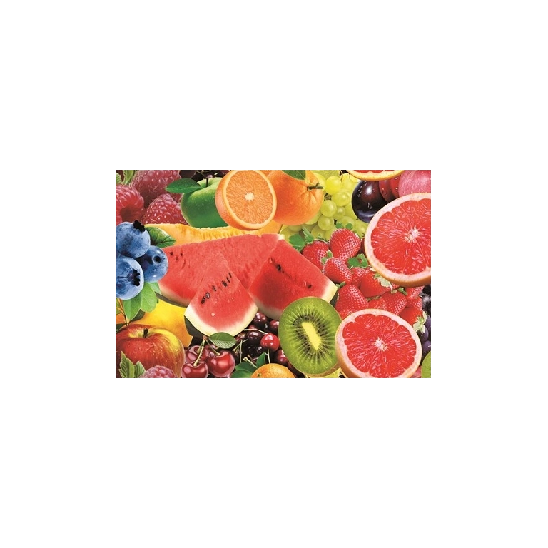Toile cirée VITAMINE - Nappe de table fruit en 140 cm