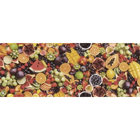 Toile cirée EXOFRUIT multi - Nappe de table avec des fruits exotiques