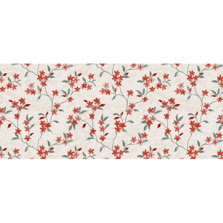 Toile cirée BLUE BLOSSOM - Nappe de table florale