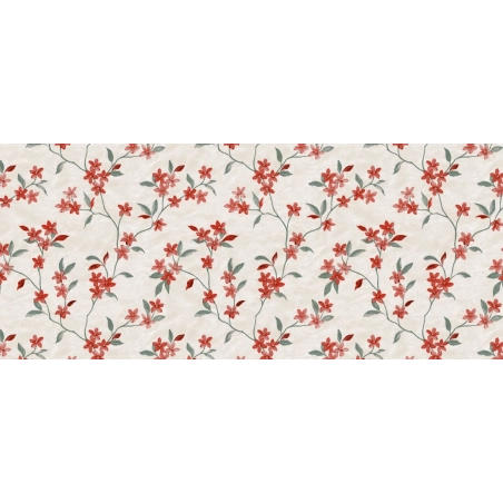 Toile cirée BLUE BLOSSOM - Nappe de table florale