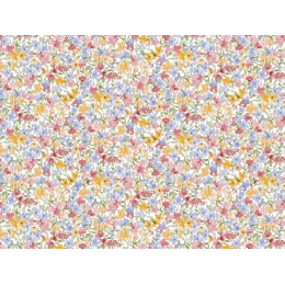 Toile cirée LISA rose - nappe printanière liberty