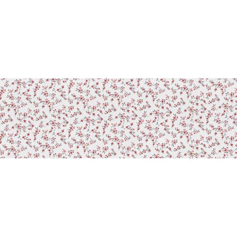 Toile cirée FLORALIA Rouge - Jolie nappe florale liberty