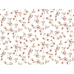 Toile cirée FLORALIA Rose - Jolie nappe florale liberty