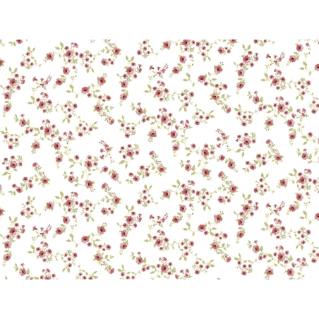 Toile cirée FLORALIA Rose - Jolie nappe florale liberty