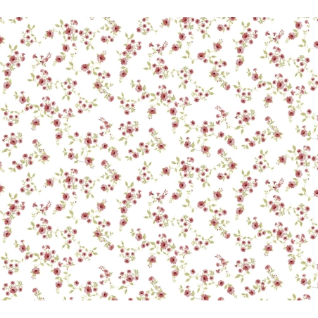 Toile cirée FLORALIA Rose - Jolie nappe florale liberty
