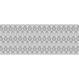 Toile cirée AMANI gris - Nappe motif géométrique