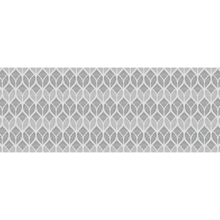 Toile cirée AMANI gris - Nappe motif géométrique