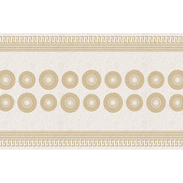 Toile cirée ATHENA Or - Modèle Luxury Grec Art