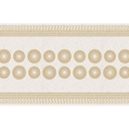 Toile cirée ATHENA Or - Modèle Luxury Grec Art