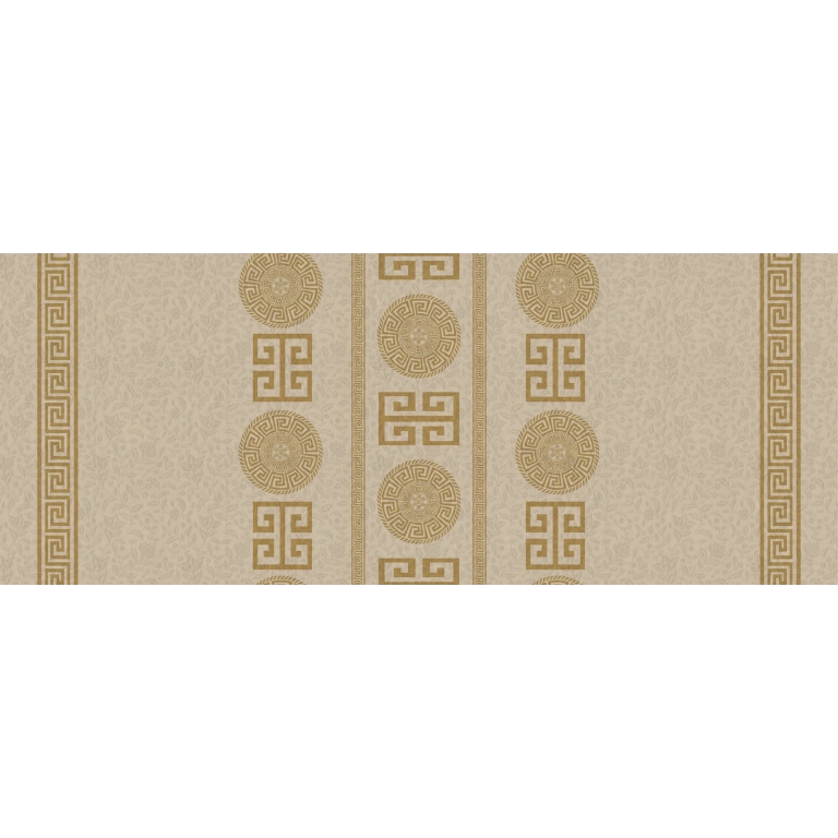 Toile cirée IMPERIAL Bronze - Modèle Luxury Grec Art