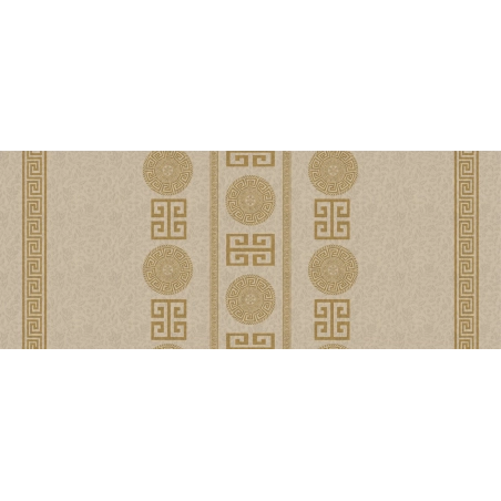 Toile cirée IMPERIAL Bronze - Modèle Luxury Grec Art