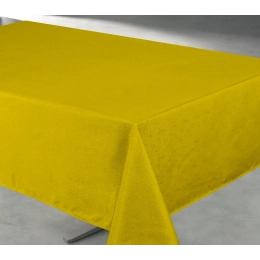 Nappe unie Jaune Moutarde - Rectangle 140 x 240 cm