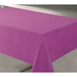 Nappe unie Rose Fuschia - Rectangle 140 x 240 cm