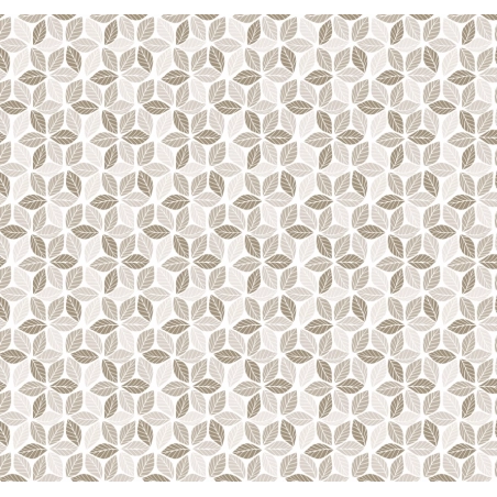 Tissu enduit Souffle beige - Largeur 140 cm