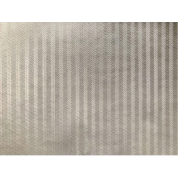 Toile cirée métallisée - CHEVRONS bronze clair