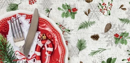 Les nappes de Noël : la touche finale pour une table de fête réussie